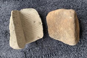 Pieza de esquina Flagstone M Coffee